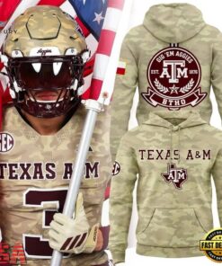Texas A&M Aggies 2026 Honor & Support Camo Limited Edition Hoodie , Viral 3D Graphic Tee Texas A M Aggies 2026 Honor Support Camo Limited Edition Hoodie