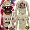 Texas A&M Aggies 2026 Honor & Support Camo Long Sleeve Shirt , Viral 3D Graphic Tee Texas A M Aggies 2026 Honor Support Camo Long Sleeve Shirt
