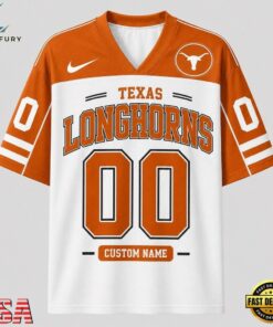 Texas Longhorns NCAA College Team Pride Personalized Football jersey, NCAA Team Football Jersey Texas Longhorns Ncaa College Team Pride Personalized Football Jersey