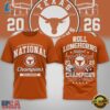 Texas Longhorns NCAA Road to Glory 2026 Football Champions 3D Shirt , NCAA 3D Graphic Tee Texas Longhorns Ncaa Road TO Glory 2026 Football Champions 3D Shirt