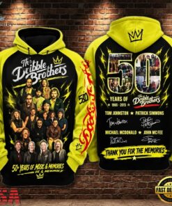 The Doobie Brothers 50Th Anniversary Hoodie , Music Design T Shirt The Doobie Brothers 50th Anniversary Hoodie