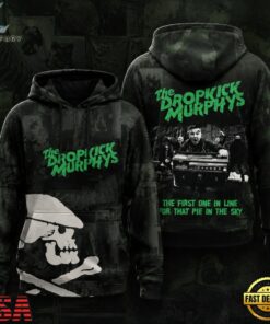 The Dropkick Murphys The First One In Line For That Pie In The Sky Hoodie , Trending Music 3D Tee The Dropkick Murphys The First One IN Line For That Pie IN The Sky Hoodie