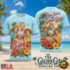The Golden Girls Tropical Hibiscus Hawaiian Vibes 2026 3D Shirt , Trending Music 3D Tee The Golden Girls Tropical Hibiscus Hawaiian Vibes 2026 3D Shirt