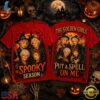 The Golden Girls Witchy Moon Vintage Portrait Halloween 3D Shirt , Music Fans Shirt The Golden Girls Witchy Moon Vintage Portrait Halloween 3D Shirt