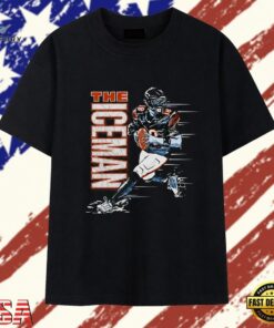 The Iceman Caleb Williams Chicago Bears T Shirt , Trendy 2D Print Shirt The Iceman Caleb Williams Chicago Bears T Shirt