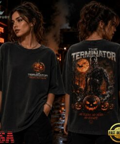 The Terminator Halloween No Flesh, No Fear, No Escape 2026 3D Shirt