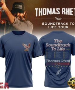 Thomas Rhett The Soundtrack to Life Tour 2026 Blue T Shirt , Music Design T Shirt Thomas Rhett The Soundtrack TO Life Tour 2026 Blue T Shirt
