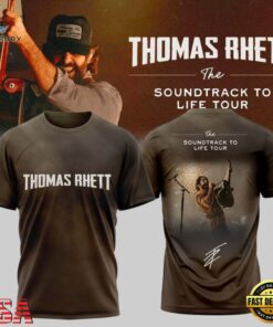 Thomas Rhett The Soundtrack to Life Tour 2026 Signature Graphic 3D Shirt , Music Design T Shirt Thomas Rhett The Soundtrack TO Life Tour 2026 Signature Graphic 3D Shirt