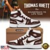 Thomas Rhett The Soundtrack to Life Tour 2026 Signature Red Air Jordan 1 Hightop Shoes , Music Shoes Thomas Rhett The Soundtrack TO Life Tour 2026 Signature Red Air Jordan 1 Hightop Shoes
