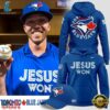 Toronto Blue Jays x JESUS WON 2026 Hoodie , New Design Trend 3D Shirt Toronto Blue Jays X Jesus Won 2026 Hoodie