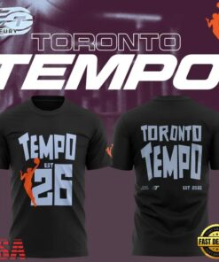 Toronto Tempo 2026 WNBA New Uniform Limited Edition T Shirt, Viral 3D Graphic Tee Toronto Tempo 2026 Wnba New Uniform Limited Edition T Shirt