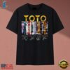 TOTO Band Graphic Discography Cast Signatures Rock T Shirt, Music 2D Graphic Tee 2 TOTO Band Graphic Discography Cast Signatures Rock T Shirt, Music 2D Graphic Tee Toto Band Graphic Discography Cast Signatures Rock T Shirt