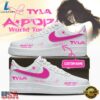 Tyla A POP World Tour Limited Edition Signature 2026 White Air Force 1 Shoes