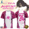 Tyla A POP World Tour Limited Edition Signature T Shirt , Music Fans Shirt 2 Tyla A POP World Tour Limited Edition Signature T Shirt , Music Fans Shirt Tyla A Pop World Tour Limited Edition Signature T Shirt