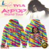 Tyla A POP World Tour Signature 2026 Chibi Design Hoodie , Music Fans Shirt Tyla A Pop World Tour Signature 2026 Chibi Design Hoodie