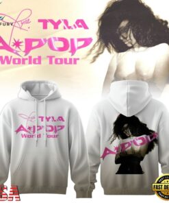 Tyla A POP World Tour Signature 2026 Special New Hoodie , Music Fans Shirt Tyla A Pop World Tour Signature 2026 Special New Hoodie