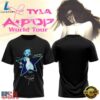 Tyla A POP World Tour Signature 2026 Star Design T Shirt , Music Fans Shirt Tyla A Pop World Tour Signature 2026 Star Design T Shirt