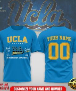 UCLA Bruins NCAA Campus Pride Back to School 2026 Personalized 3D Shirt , NCAA 3D Graphic Tee Ucla Bruins Ncaa Campus Pride Back TO School 2026 Personalized 3D Shirt