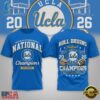 UCLA Bruins NCAA Road to Glory 2026 Football Champions 3D Shirt , NCAA 3D Graphic Tee Ucla Bruins Ncaa Road TO Glory 2026 Football Champions 3D Shirt