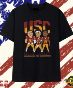 USC Trojan Football 2026 Players T Shirt , Trendy 2D Print Shirt Usc Trojan Football 2026 Players T Shirt