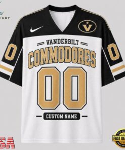 Vanderbilt Commodores NCAA College Team Pride Personalized Football jersey, NCAA Team Football Jersey Vanderbilt Commodores Ncaa College Team Pride Personalized Football Jersey
