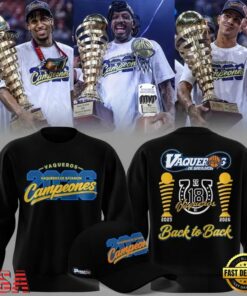 Vaqueros de Bayamon 2026 BSN Champions Black Sweatshirt, Viral 3D Graphic Tee Vaqueros DE Bayamon 2026 Bsn Champions Black Sweatshirt