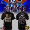 Vaqueros de Bayamon 2026 BSN Champions New Design T Shirt, Viral 3D Graphic Tee Vaqueros DE Bayamon 2026 Bsn Champions New Design T Shirt