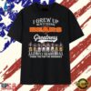 Vintage Chicago Bears I Grew Up Watching Greatness Signatures T Shirt, Trendy 2D Print Shirt Vintage Chicago Bears I Grew UP Watching Greatness Signatures T Shirt