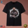 Vintage Heavily Tattooed Male Athlete Graphic T Shirt, Music 2D Graphic Tee Vintage Heavily Tattooed Male Athlete Graphic T Shirt