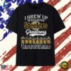 Vintage Pittsburgh Steelers I Grew Up Watching Greatness Signatures T Shirt, Trendy 2D Print Shirt Vintage Pittsburgh Steelers I Grew UP Watching Greatness Signatures T Shirt