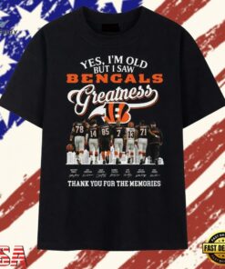Vintage Yes I'm Old But I Saw Cincinnati Bengals Greatness Memories 2026 T Shirt, Trendy 2D Print Shirt Vintage Yes I M Old But I Saw Cincinnati Bengals Greatness Memories 2026 T Shirt
