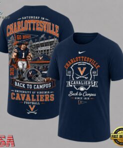 Virginia Cavaliers 2026 NCAA Back To Campus 3D Shirt , NCAA 3D Graphic Tee Virginia Cavaliers 2026 Ncaa Back TO Campus 3D Shirt