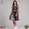 Virginia Cavaliers NCAA Sporty Floral Elegance Women’s Sleeveless Dress, NCAA Women Summer Dress Virginia Cavaliers Ncaa Sporty Floral Elegance Women S Sleeveless Dress
