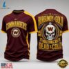 Washington Commanders NFL Till I’m Dead Forever Skull Fan Pride 3D Shirt, Sports Fans 3D Shirt Washington Commanders Nfl Till I M Dead Forever Skull Fan Pride 3D Shirt