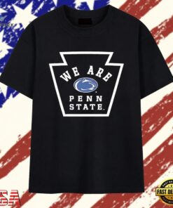We Are Penn State Nittany Lions Logo College Football T Shirt , Trendy 2D Print Shirt WE Are Penn State Nittany Lions Logo College Football T Shirt