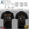 Weezer Merch The Gathering 2026 North America Tour Black T Shirt , Music Fans Shirt Weezer Merch The Gathering 2026 North America Tour Black T Shirt
