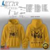Weezer Merch The Gathering 2026 North America Tour Yellow Hoodie , Music Fans Shirt Weezer Merch The Gathering 2026 North America Tour Yellow Hoodie