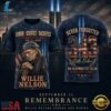 Willie Nelson American Flag Portrait 343 Tribute 3D Shirt, Trending Music 3D Tee Willie Nelson American Flag Portrait 343 Tribute 3D Shirt