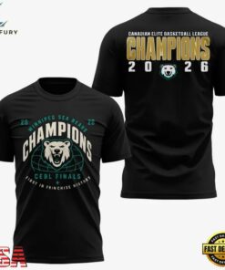 Winnipeg Sea Bears CEBL Champions Finals 2026 3D Shirt, Viral 3D Graphic Tee Winnipeg Sea Bears Cebl Champions Finals 2026 3D Shirt