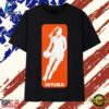 WNBA Logo Silhouette Player Vintage Basketball T Shirt , Trendy 2D Print Shirt Wnba Logo Silhouette Player Vintage Basketball T Shirt