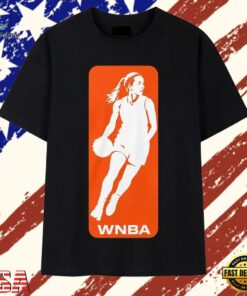 WNBA Logo Silhouette Player Vintage Basketball T Shirt , Trendy 2D Print Shirt Wnba Logo Silhouette Player Vintage Basketball T Shirt