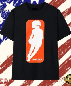WNBA Player Silhouette Vintage Style Basketball Graphic T Shirt , Trendy 2D Print Shirt Wnba Player Silhouette Vintage Style Basketball Graphic T Shirt