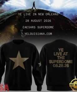Ye Live Concert Tour At The Superdome 2026 Sweatshirt, Trending Music 3D Tee YE Live Concert Tour AT The Superdome 2026 Sweatshirt