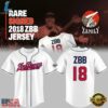 Zac Brown Band Rare Signed Limited Edition Baseball Jersey , Music Artist Baseball Jersey Zac Brown Band Rare Signed Limited Edition Baseball Jersey