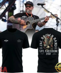 Zac Brown Band UFC Freedom 250 T Shirt , Music Design T Shirt Zac Brown Band Ufc Freedom 250 T Shirt