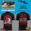 Zach Bryan x San Diego State Football With Heaven On Tour 2026 Black T Shirt 2 Zach Bryan x San Diego State Football With Heaven On Tour 2026 Black T Shirt