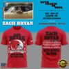 Zach Bryan x San Diego State Football With Heaven On Tour 2026 Red T Shirt 3 Zach Bryan x San Diego State Football With Heaven On Tour 2026 Red T Shirt