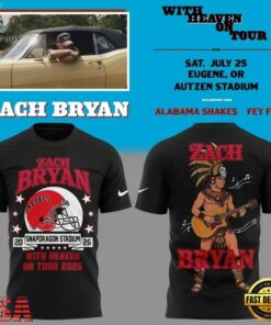 Zach Bryan x San Diego State With Heaven On Tour 2026 Mascot Design Spcecial New T Shirt