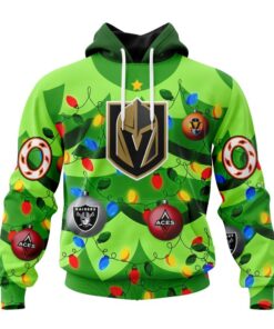 NHL Vegas Golden Knights Specialized Christmass Tree Color And City's Sport Teams Hoodie, T Shirt, NHL Hockey 3D Shirt Nhl Vegas Golden Knights Specialized Christmass Tree Color And City S Sport Teams Hoodie T Shirt 1