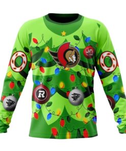 NHL Ottawa Senators Specialized Christmass Tree Color And City's Sport Teams Hoodie, T Shirt, NHL Hockey 3D Shirt Nhl Ottawa Senators Specialized Christmass Tree Color And City S Sport Teams Hoodie T Shirt 3